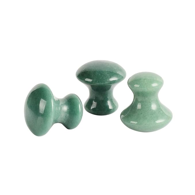 Jade Gua Sha Massage Tools Facial Tool Natural Green Gua Sha Anti Aging Facial - Image 7