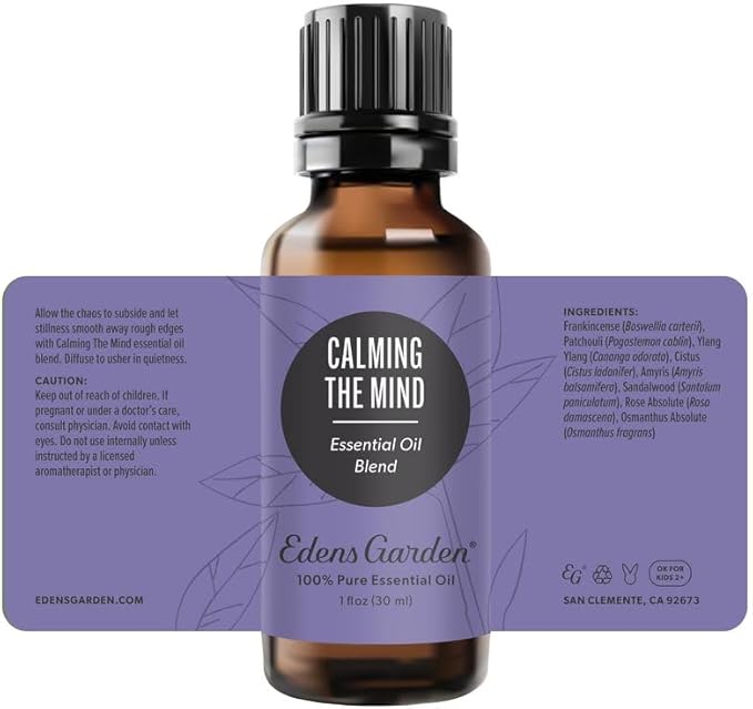 Edens Garden Calming The Mind Essential Oil Blend- 100% Pure Premium Grade - Image 9