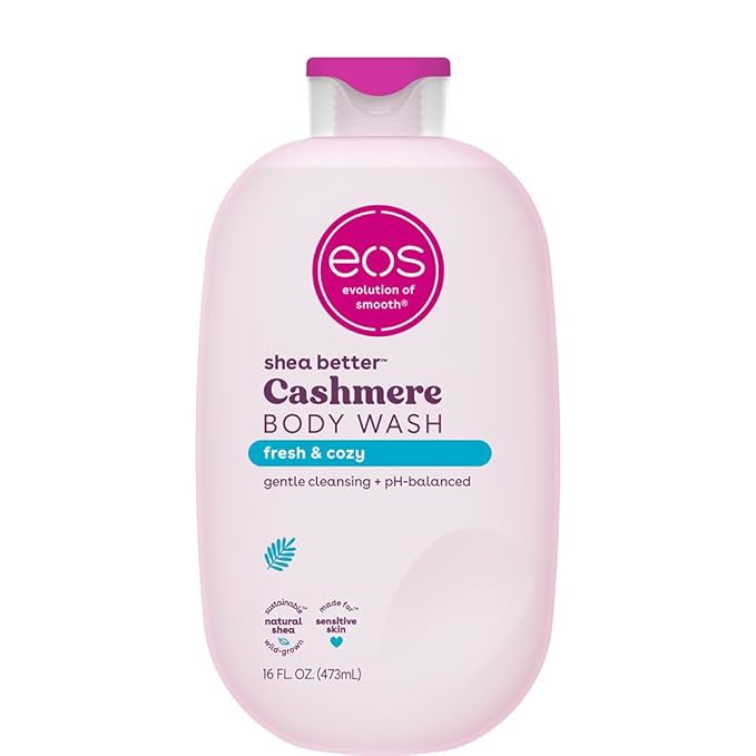 eos Cashmere Body Wash – Fresh & Cozy, Moisturizing Body Wash, Creamy Gel by eosproducts