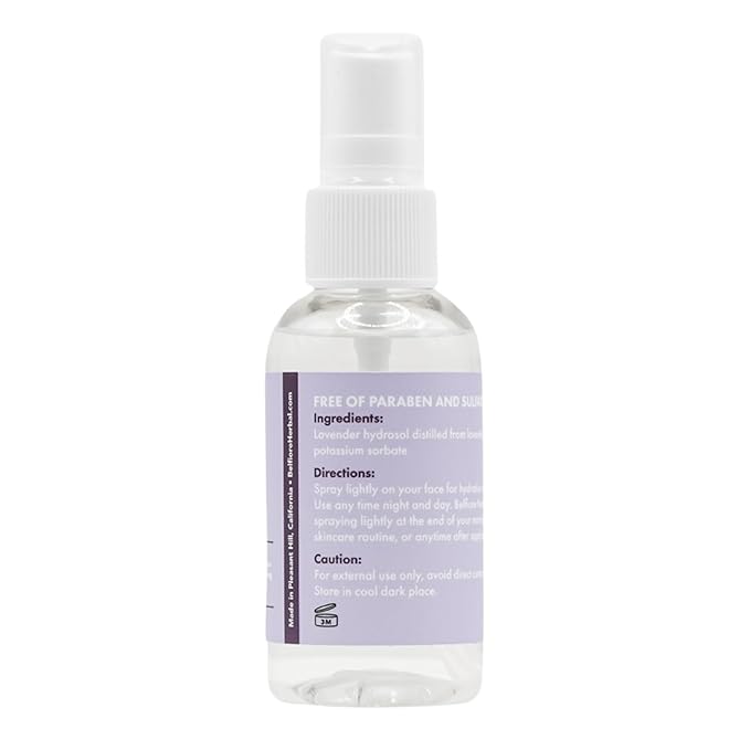 100% Natural Lavender Mist Spray, Organic Face Body Hair Hydrating Mister - Image 2