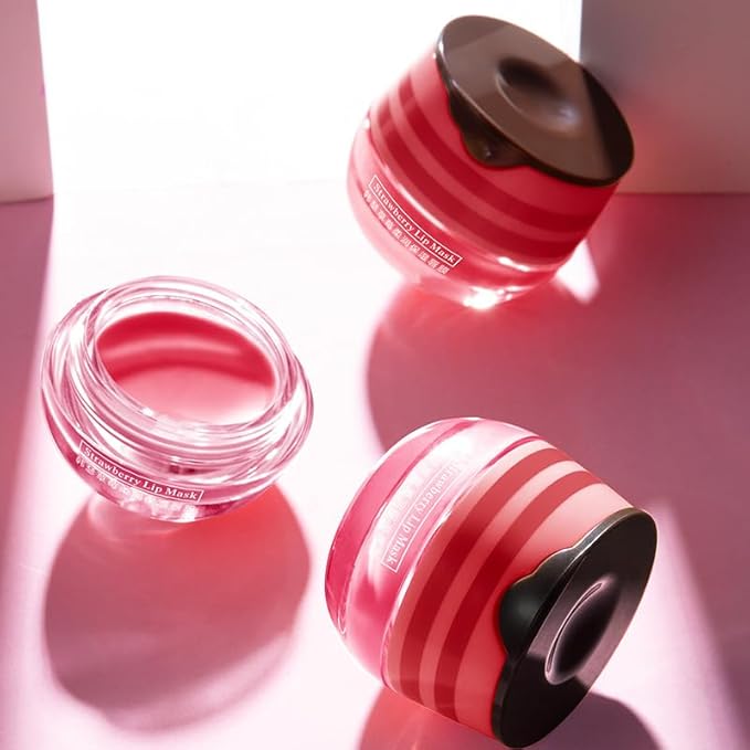 4 Pcs Lip Mask Reduces Lip Lines and Exfoliator, Prevention Dry & Cracked Lip. - Image 9