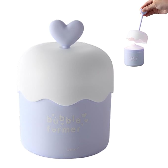 Face Wash Foam Maker, Facial Cleanser Foam Cup Froth Whip Bubble Maker Skin by Unknown