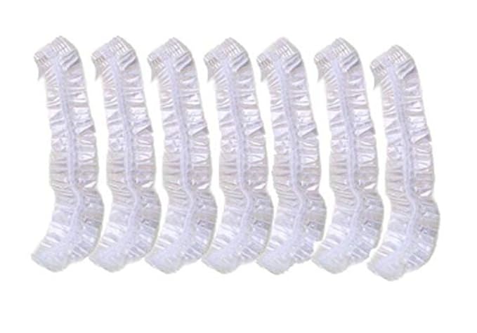 200 Pcs Disposable Plastic Shower Caps - Image 3