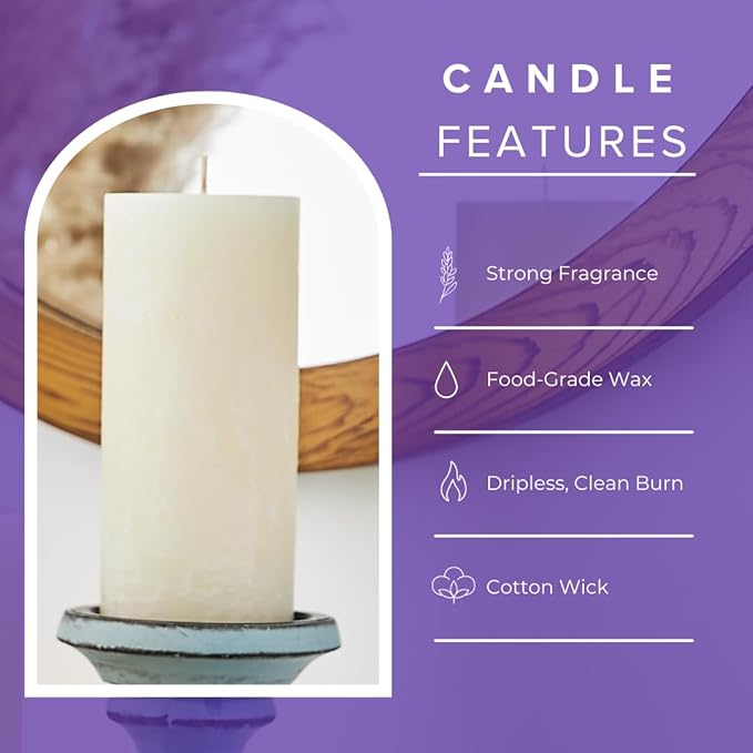 Simply Soson Lavender Scented Candle Set - Image 3