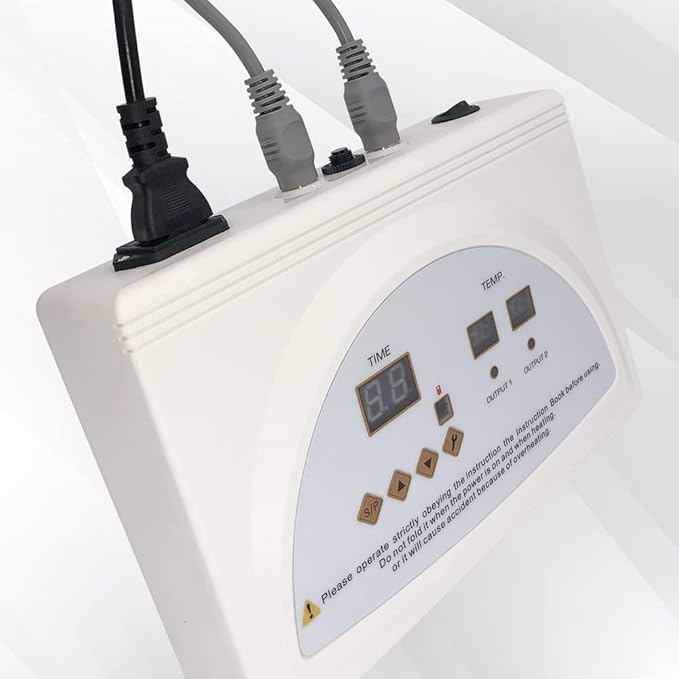 Infrared Sauna Blanket Controller, Digital Heat 2 Zone Sauna - Image 4