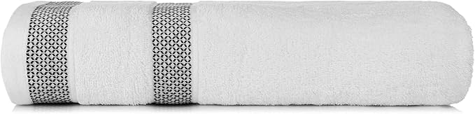 CASA COPENHAGEN Solitaire 6Pcs 100% Egyptian Cotton Large Designer Towels Gift - Image 5