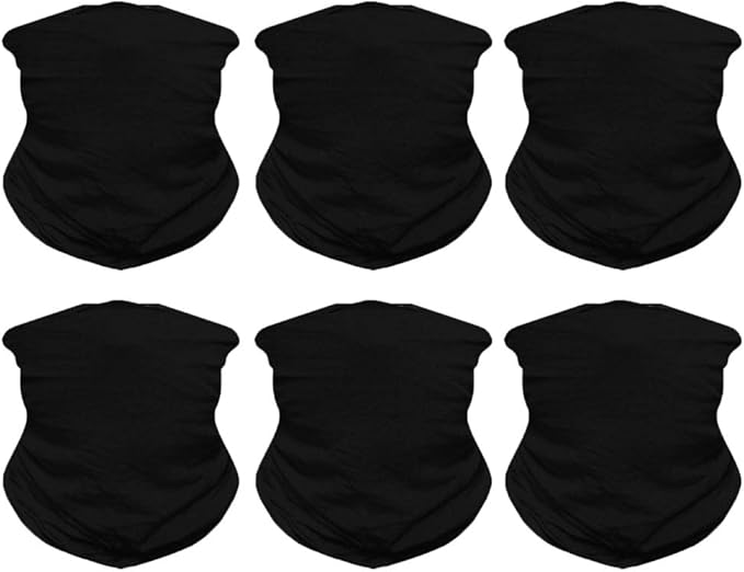 Venswell Neck Gaiter Face Mask Men Women, Seamless Bandana Rave Face Cover - Image 2