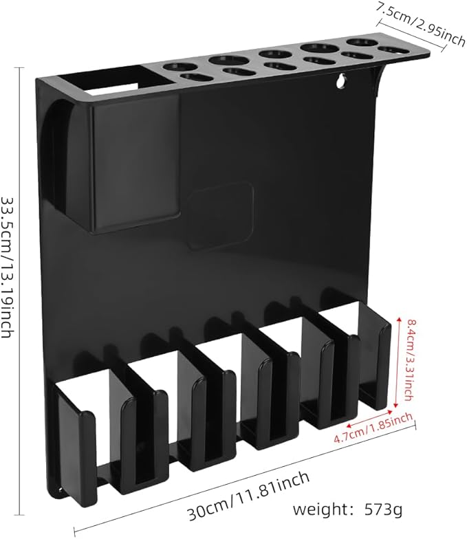 Clipper Holders Barbers Organizer, Curling Irons - Image 8