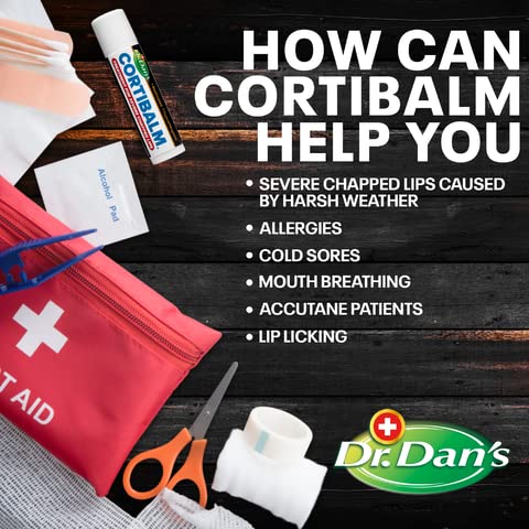 Dr. Dan's Cortibalm-2 Pack- for Dry Cracked Lips - Image 4