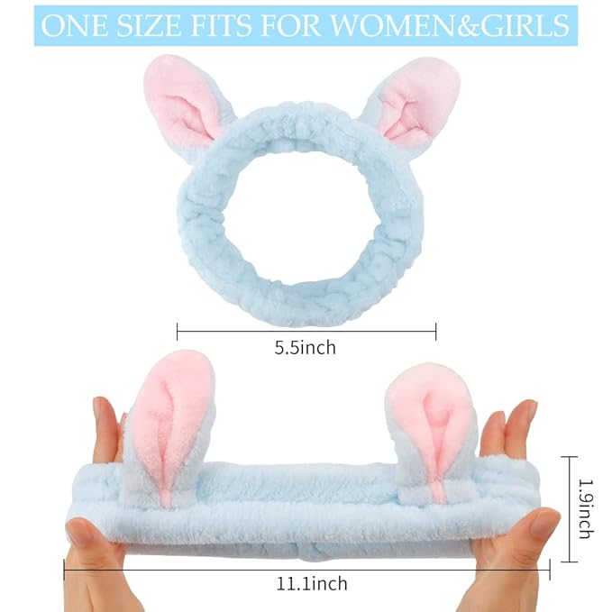 AHONEY Bunny Ears Headband - Image 5