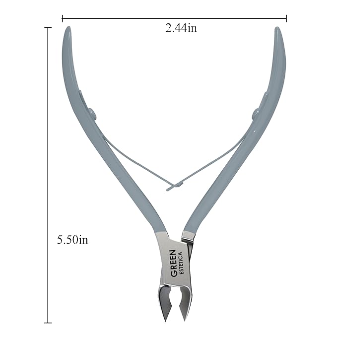 Professional Cuticle Trimmer Nail Cuticle Cutter Stainless Steel Cuticle Nippers - Image 2