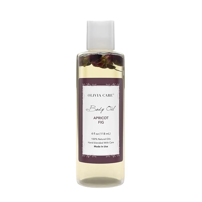 Olivia Care Body Oil Apricot Fig Vegan & Natural Moisturizing by OLIVIACARE