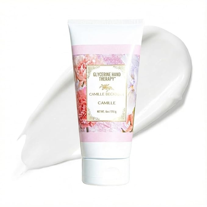 Camille Beckman Glycerine Hand Therapy Cream, Signature Camille, 6 Ounce by CamilleBeckman
