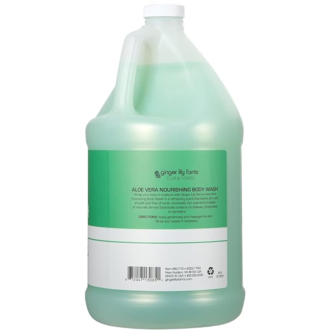 Ginger Lily Farms Club & Fitness Nourishing Body Wash, 100% Vegan & Cruelty-Free - Image 3