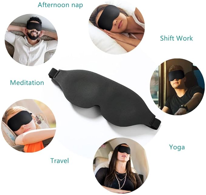 Tim & Tina 3D Sleep Eye Mask Blindfold - Image 5