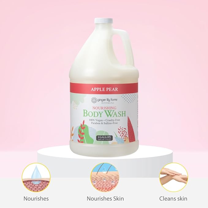 Ginger Lily Farms Botanicals Nourishing Body Wash, 100% Vegan & Cruelty-Free - Image 6