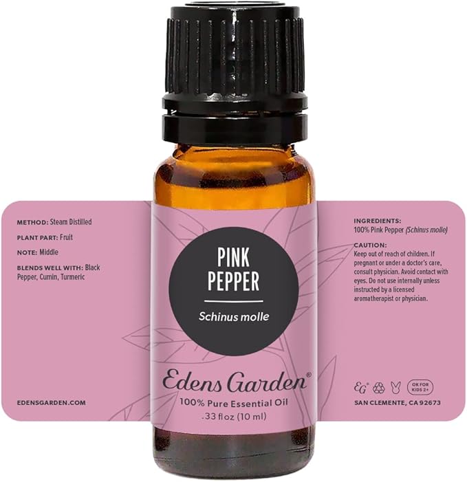 Edens Garden Pink Pepper Essential Oil- 100% Pure Premium Grade, Therapeutic - Image 8