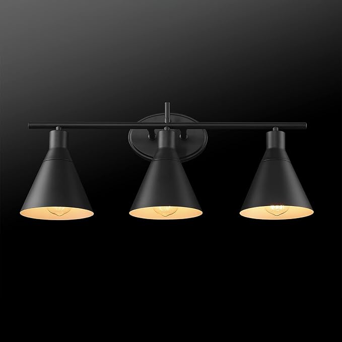 Globe Electric 52060 Tristan 5-Piece All-In-One Bathroom Set, Matte Black - Image 2