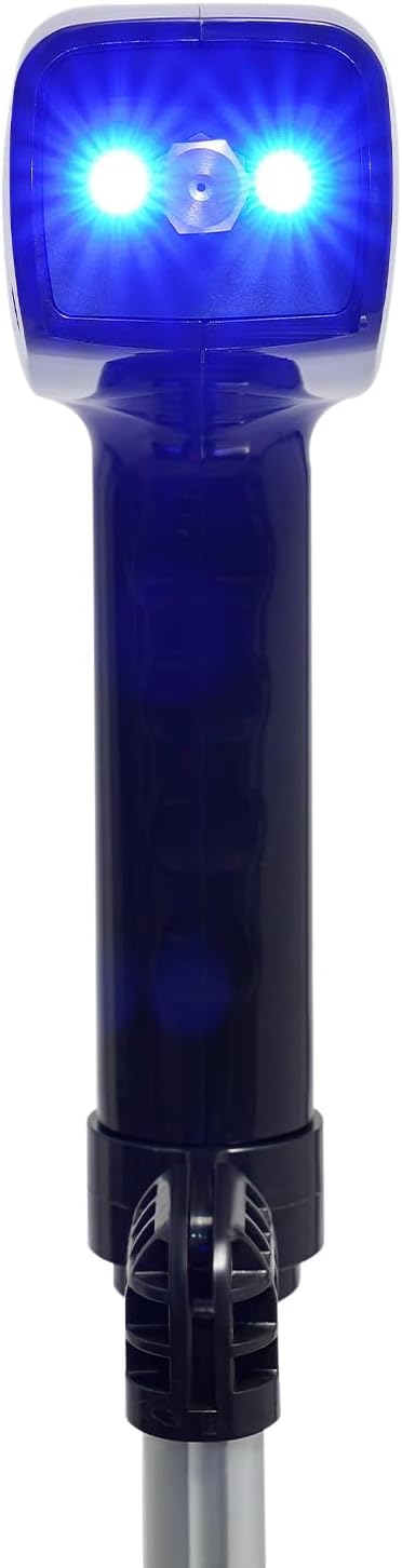 3 In 1 Standing Nano Hair Steamer Heated Micro Mist Spray Negative Ion Blue - Image 7