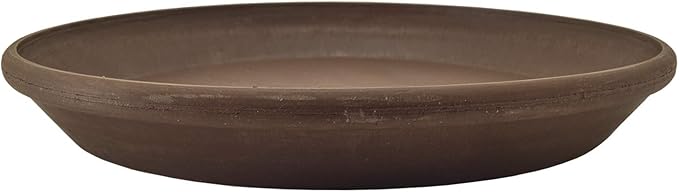 PSW Pot Collection AP25C 10-inch Plastic/Stone/Wood Composite Plant Saucer Drip - Image 2