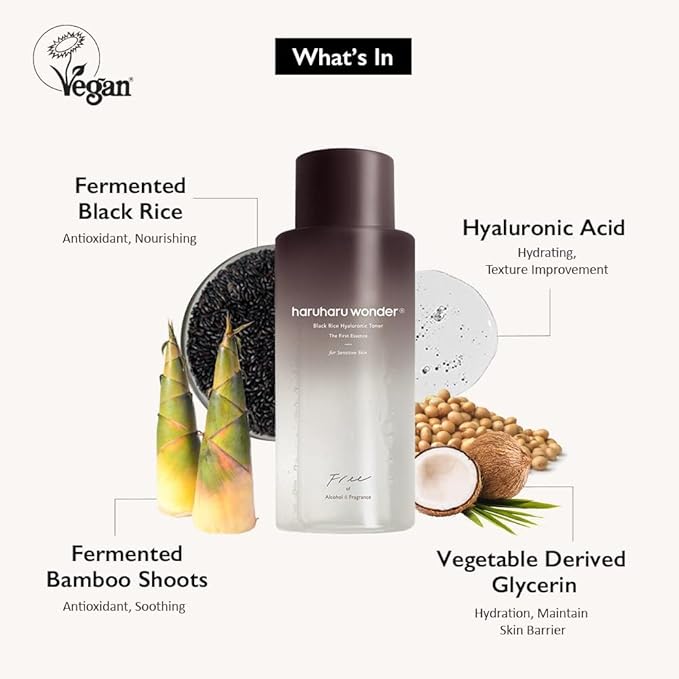 haruharu Wonder Black Rice Hyaluronic Toner - Image 4