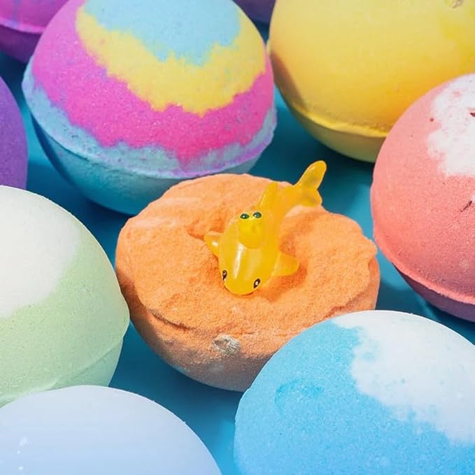 12-Piece Bath Bomb Gift Set for Kids, Bath Bombs for Kids - Image 8