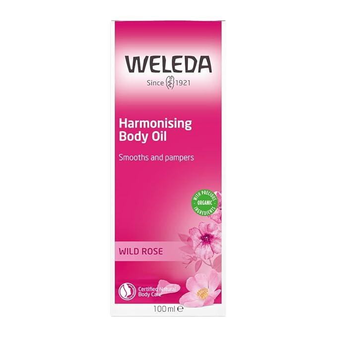 Weleda Pampering Wild Rose Body and Beauty Oil, 3.4 Fluid Ounce, Plant Rich - Image 2