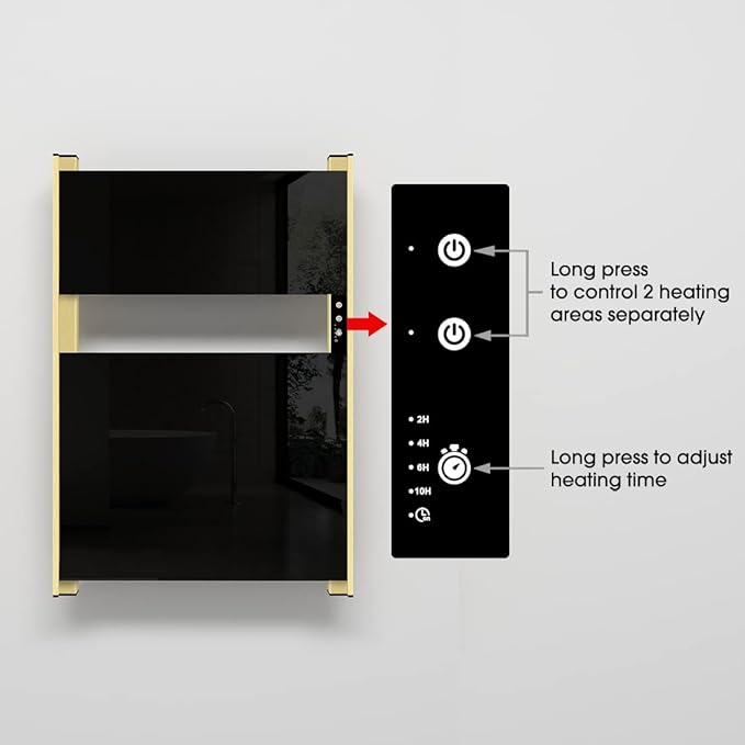 Heated Towel Rack for Bathroom, Towel Warmer - Image 7
