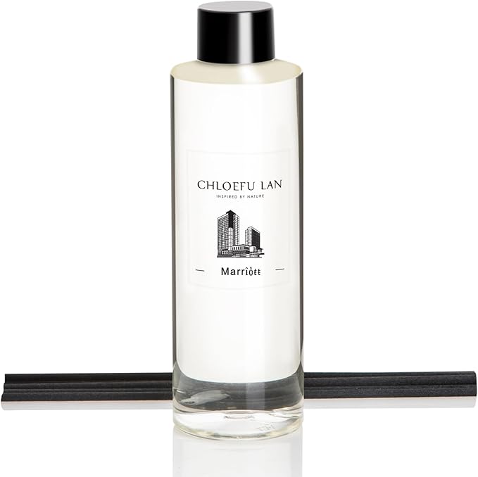 Chloefu LAN Hotel Scented Oil Diffuser Refill 200ml/6.76 fl oz Natural by ChloefuLANScentedCandles