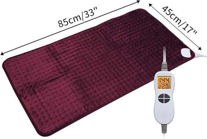 Ambershine 17''x33'' XXXL King Size Heating Pad - Image 2