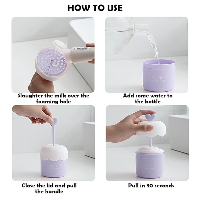 Face Wash Foam Maker, Facial Cleanser Foam Cup Froth Whip Bubble Maker Skin - Image 6
