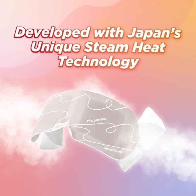 Import from Japan Megurism Gentle Steam Hot Eye Mask, Heated Eye Mask Warm - Image 4