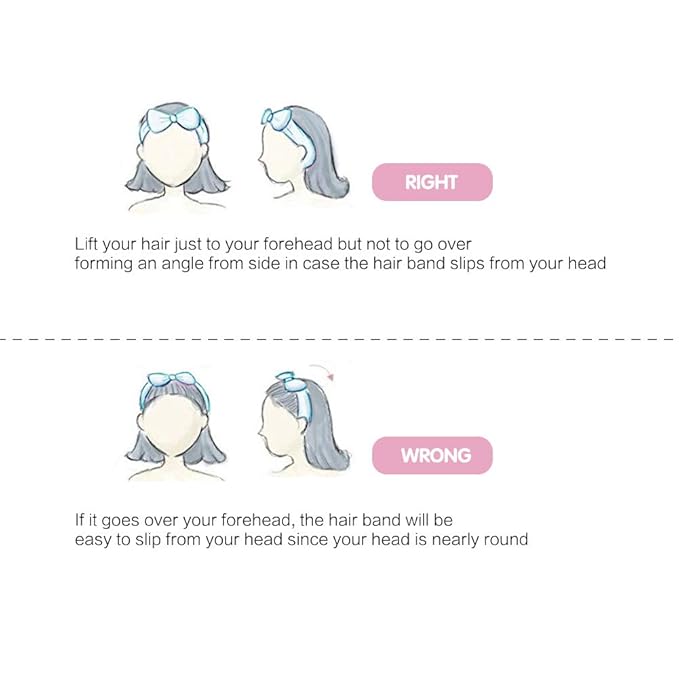 Shintop Sweet Super Soft Caroset Polka Dots Wash Cosmetic Headband Hairlace - Image 8