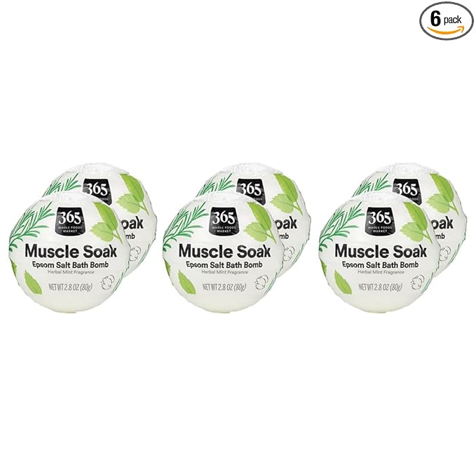 365 by Whole Foods Market, Fizzing Epsom Bomb, Muscle Soak, 2.3 oz by WholeFoodsMarket