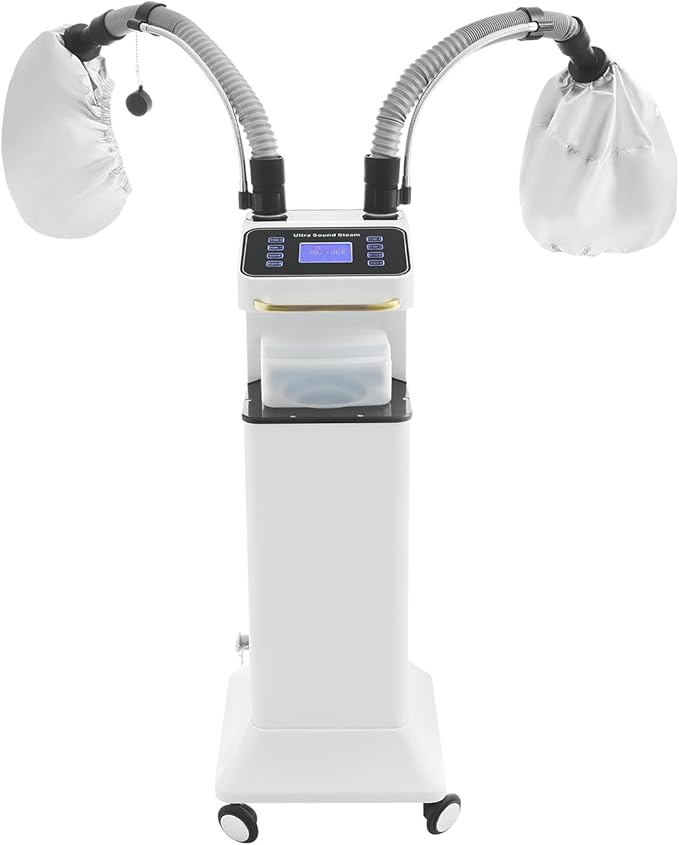 800W Nano Hooded Hair Steamer, Professional Micro Mist Hair Care Steamer - Image 6