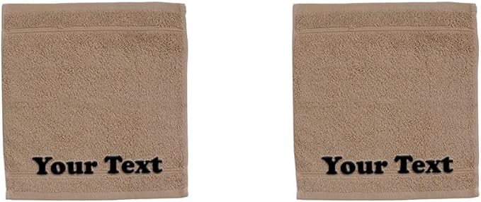 Personalize Your Towels with Custom Embroidery: Names, and Initials. Perfect by Ephesos