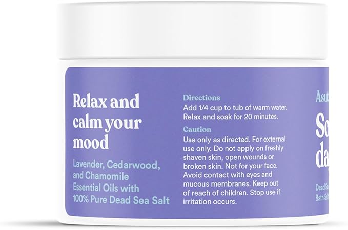 ASUTRA Dead Sea Bath Salts, 16 oz - Image 3