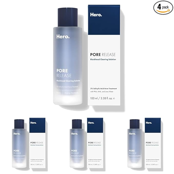 Hero Cosmetics Blackhead Clearing Solution, 2% Salicylic Acid | Exfoliating by HeroCosmetics