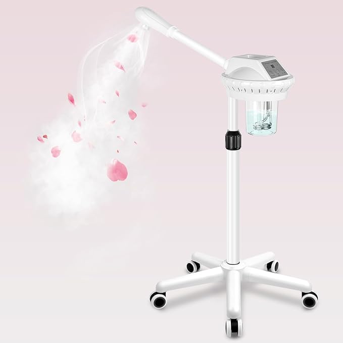 Facial Steamer Professional for Deep Cleansing and Hydration, Face Steamer for by Fuehomue