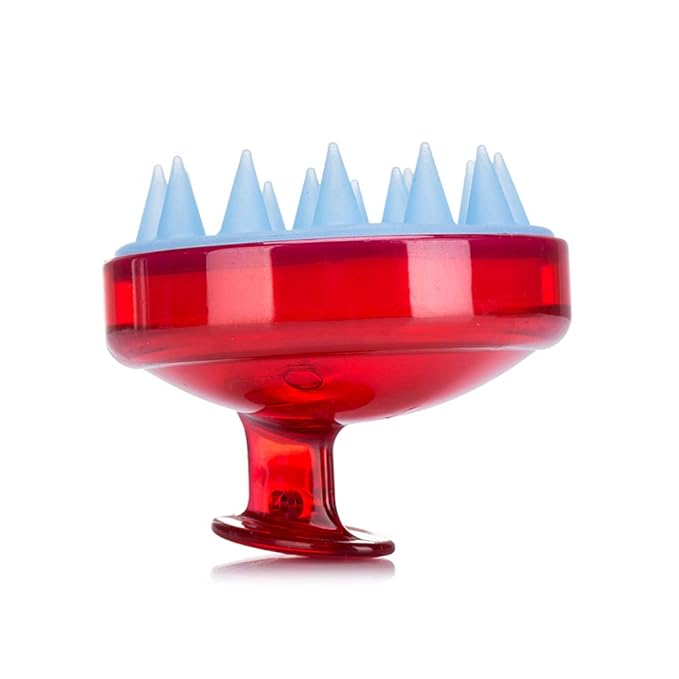 INVODA 2PCS Scalp Massager Shampoo Brush Soft Silicone Bristles - Image 2