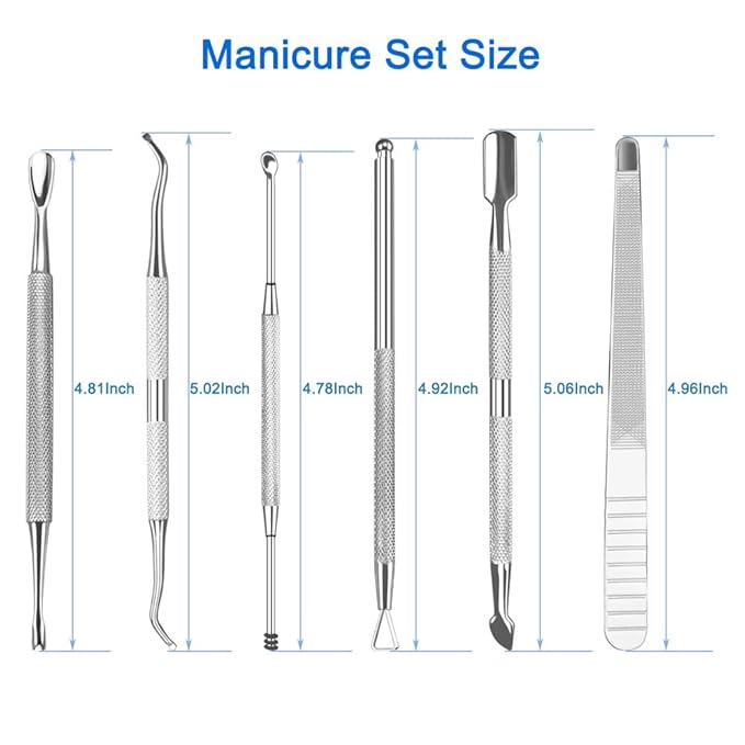 Professional Cuticle Nippers Kit, Cuticle Trimmer - Image 8