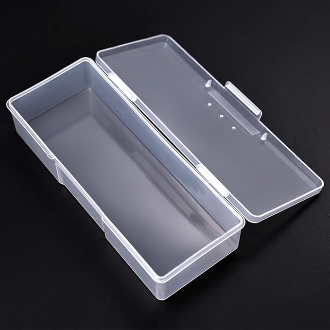 Transparent Box Storage Case for Nail Art Equipment Manicure Tool Organzing - Image 5