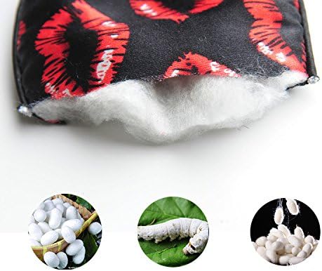 100% Mulberry Silk Sleep Mask Blackout, Cute Natural Sleeping Mask - Image 6