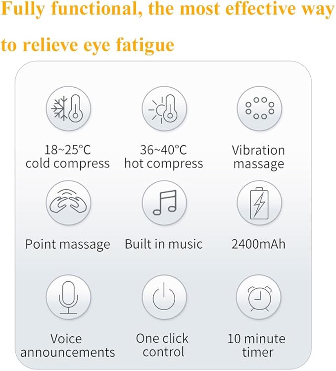 Eye Massager with Heat and Cooling - Image 7