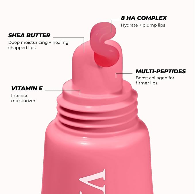 Vitamasques Lip Butter Balm Strawberry, Korean Lip Balm - Image 3