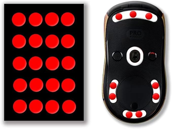 X-Raypad Jade Speed Mouse Skates, Offers Excelent Wear Resistance, Speed & by X-Raypad