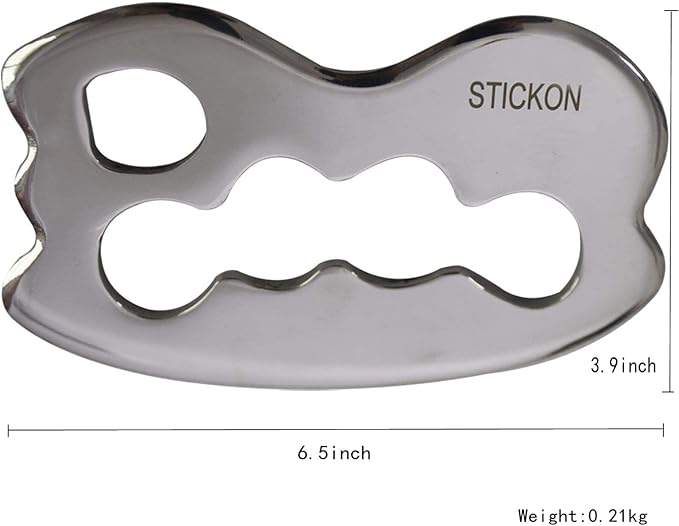 STICKON Stainless Steel Gua Sha Scraping Massage Tool IASTM Tools Great Soft - Image 6