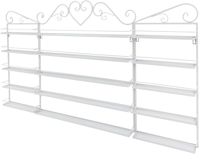 Nail Polish Rack Wall Mounted, Metal Nail Polish Storage Holder - Image 6