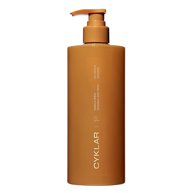 CYKLAR Sensorial Body Wash. Vanilla Verve Hydrating Cleanser by Cyklar