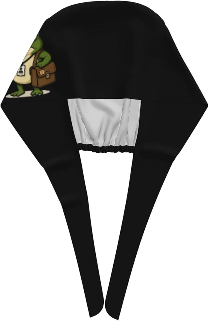 Alligator Ice Cream Working Cap, Scrub Cap - Image 3